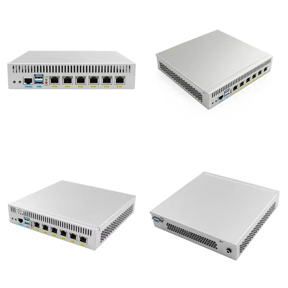 Мини-ПК-роутер J4125 с функцие – обзор и цена Pfsense Firewall Router 2.5G 4 I226